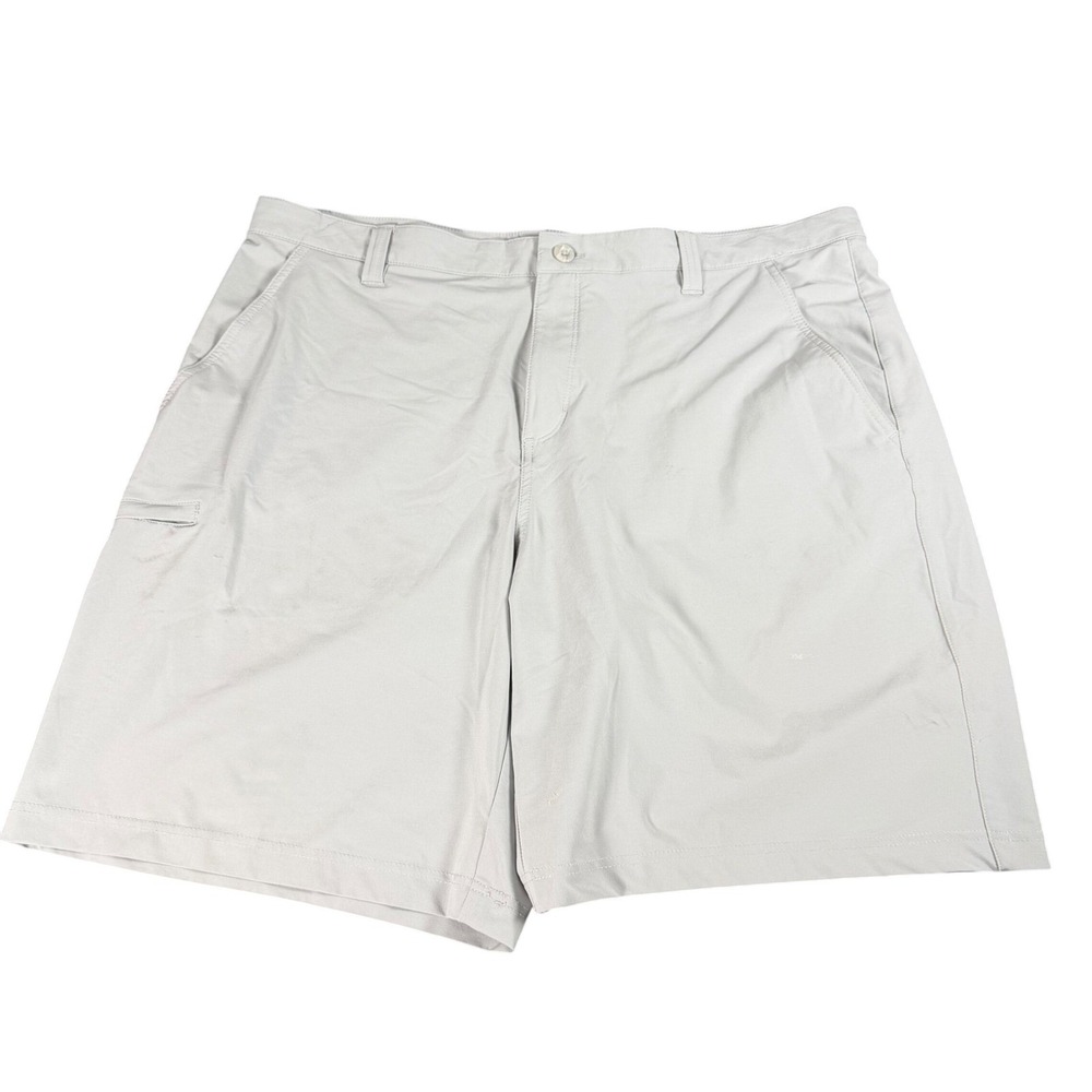 Columbia PFG Blood and Guts III Fishing Shorts Mens 40 Grey FM4602 Sun Protect